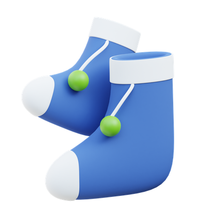 Chaussettes  3D Icon