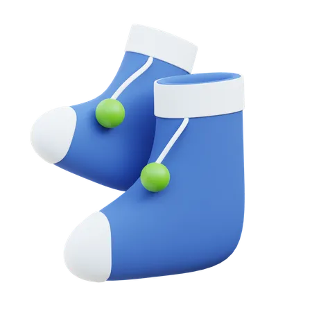 Chaussettes  3D Icon