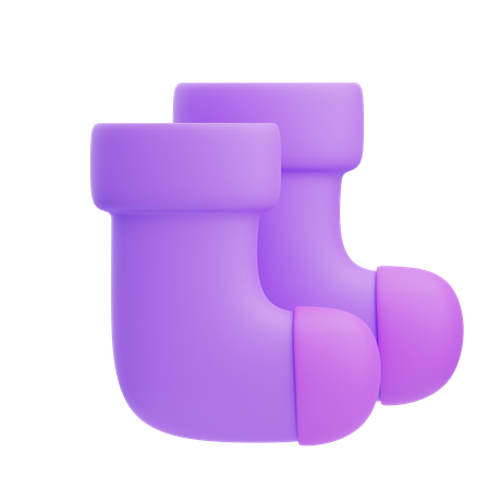 Chaussettes  3D Icon