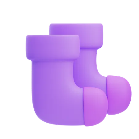 Chaussettes  3D Icon