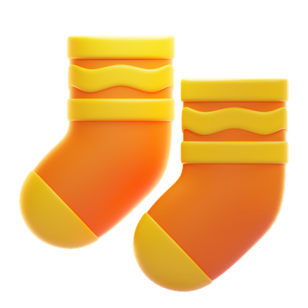 Chaussettes  3D Icon