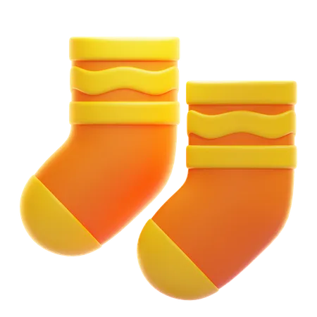 Chaussettes  3D Icon