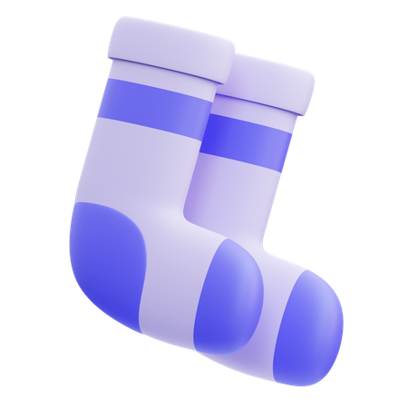 Chaussettes  3D Icon