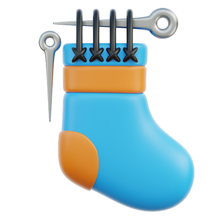 Chaussettes  3D Icon