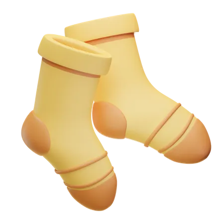 Chaussettes  3D Icon