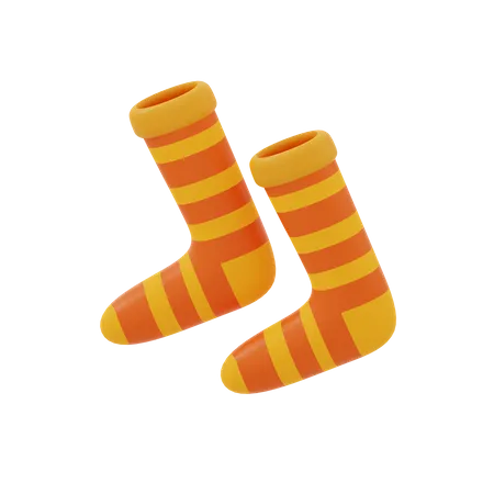 Chaussettes  3D Icon