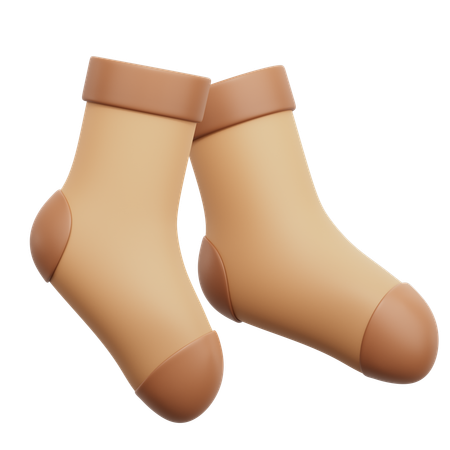 Chaussettes  3D Icon