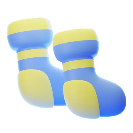 Chaussettes bébé  3D Icon