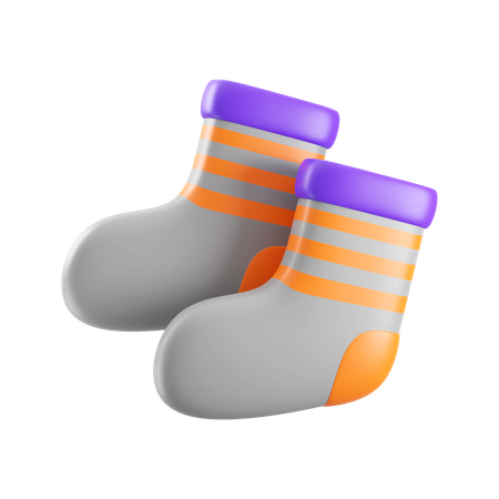 Chaussettes bébé  3D Icon