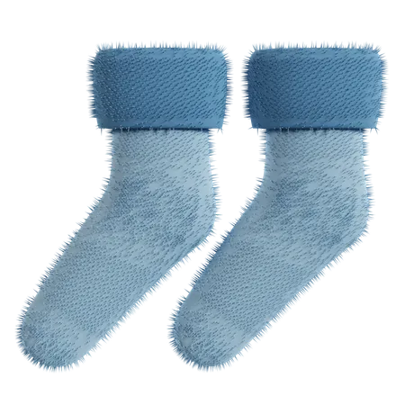 Chaussettes d'hiver douillettes  3D Icon