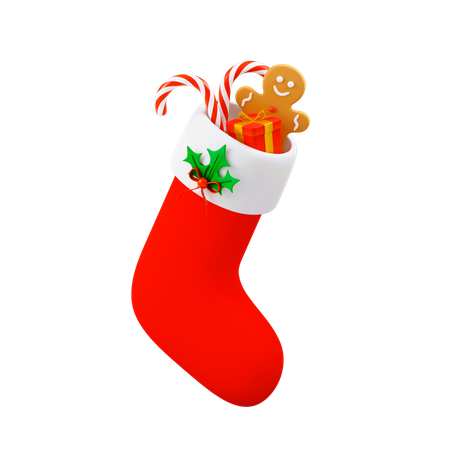 Chaussette de Noël  3D Icon