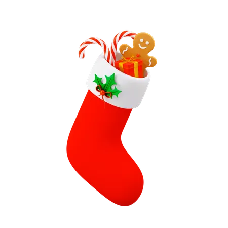 Chaussette de Noël  3D Icon