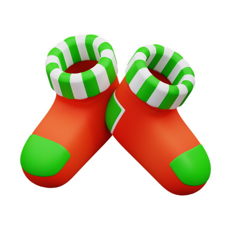 Chaussettes de Noël  3D Icon