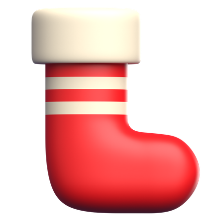 Chaussette de Noël  3D Icon