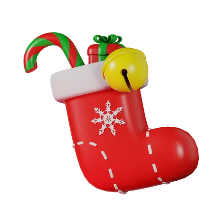 Chaussette de Noël  3D Icon