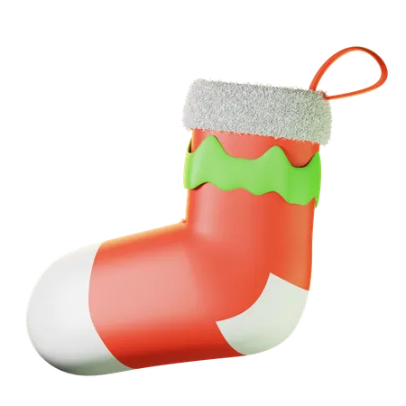 Chaussette de Noël  3D Icon