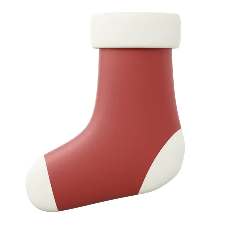 Chaussette de Noël  3D Icon