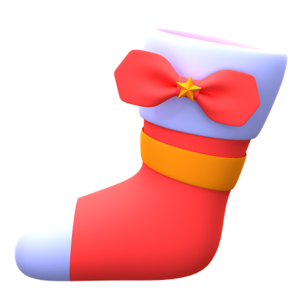 Chaussette de Noël  3D Icon