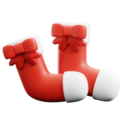 Chaussette de Noël  3D Icon