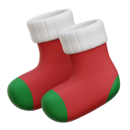 Chaussette de Noël  3D Icon