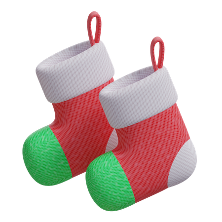 Chaussettes de Noël  3D Icon