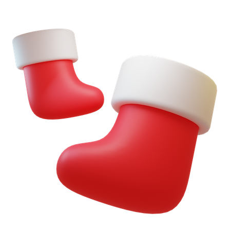 Chaussettes de Noël  3D Icon