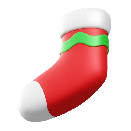 Chaussettes de Noël  3D Illustration