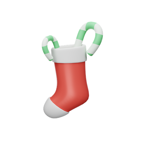 Chaussette de Noël  3D Icon