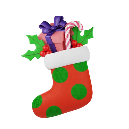 Chaussettes de Noël  3D Icon