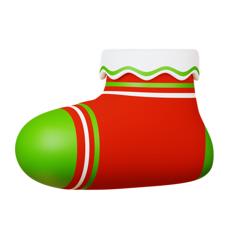 Chaussette de Noël  3D Icon