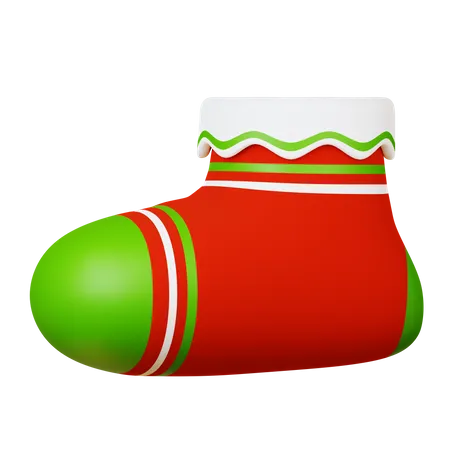 Chaussette de Noël  3D Icon