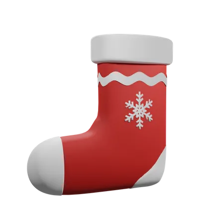 Chaussette de Noël  3D Icon