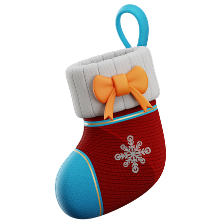 Chaussette de Noël  3D Icon