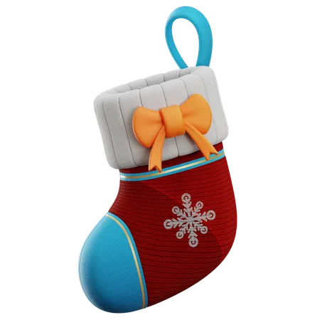 Chaussette de Noël  3D Icon