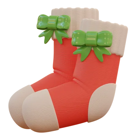 Chaussettes de Noël  3D Icon