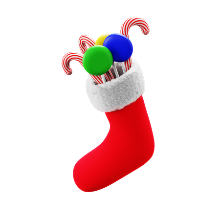 Chaussette de Noël  3D Icon