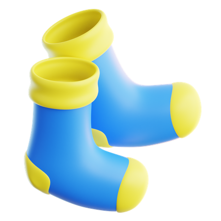 Chaussettes d'hiver  3D Icon