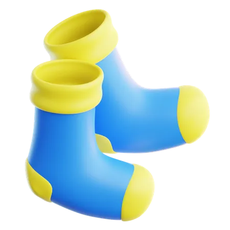 Chaussettes d'hiver  3D Icon