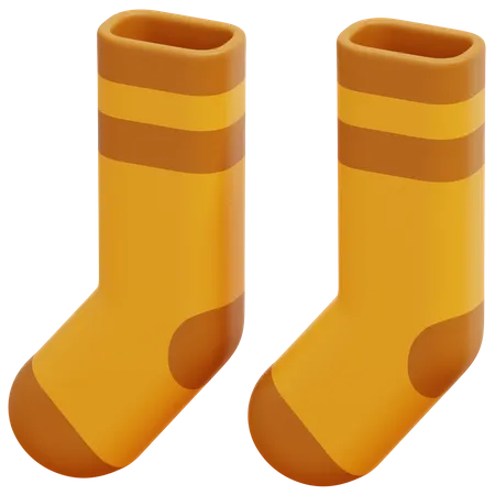 Chaussettes d'hiver  3D Icon