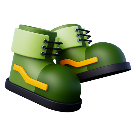 Chaussure de camping  3D Icon