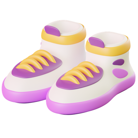 Chaussures  3D Icon