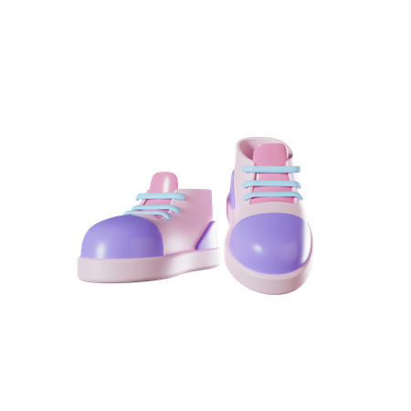 Chaussures  3D Icon