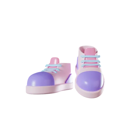 Chaussures  3D Icon