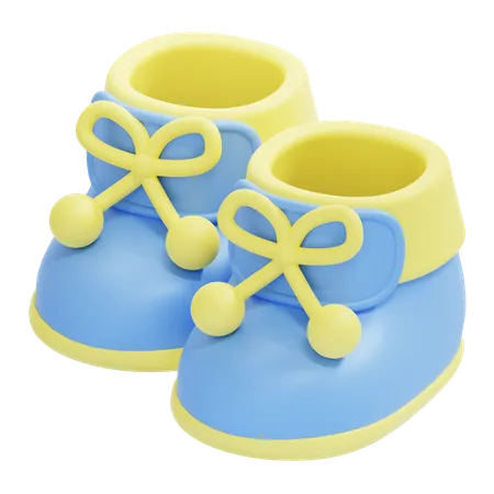 Chaussures de bébé  3D Icon