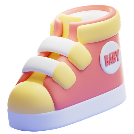 Chaussures de bébé  3D Icon