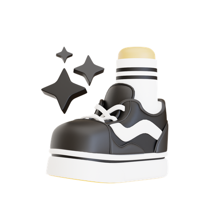 Chaussures brillantes  3D Icon