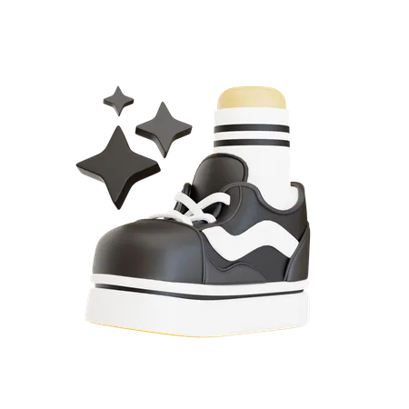 Chaussures brillantes  3D Icon