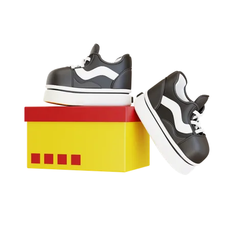 Colis de chaussures  3D Icon