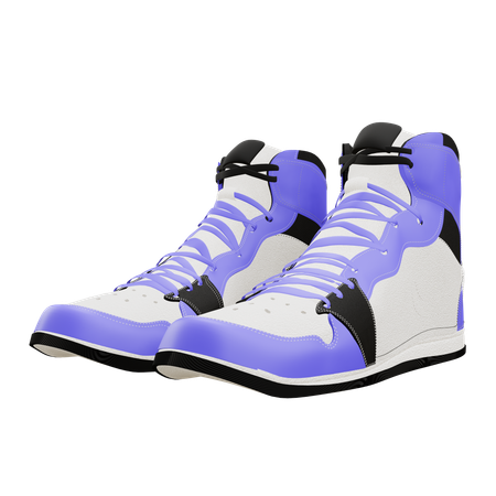 Chaussure de basket-ball  3D Icon