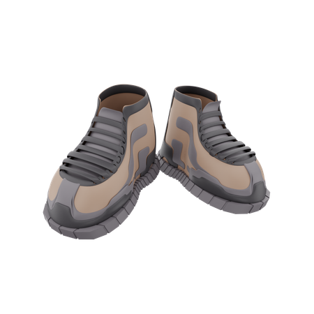 Chaussures de camping  3D Icon